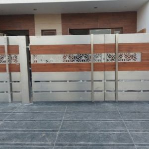 STAINLESS STEEL GATE