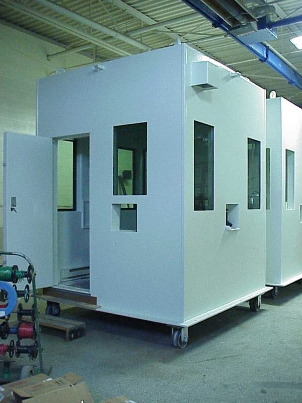 METAL SECURITY GUARD ROOM
